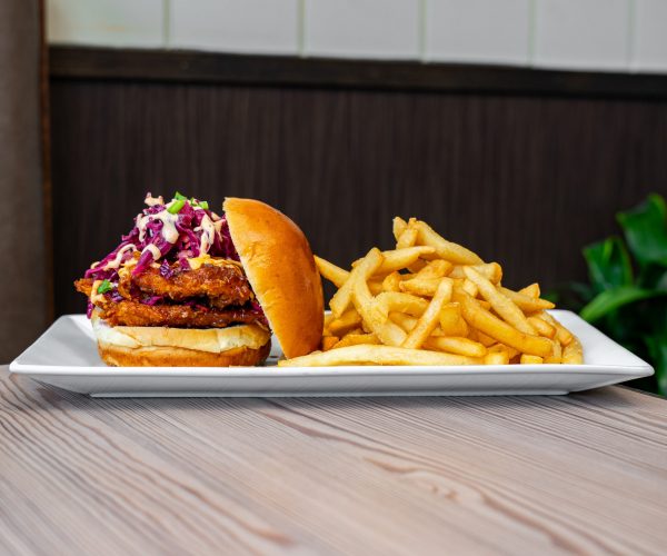 Korean Fried Chicken Sandwich 2